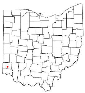 Locator map of Hamilton