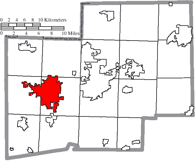 Map of Massillon