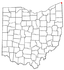 Map of Conneaut