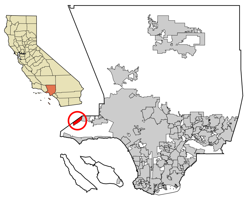 Locator map of Westlake