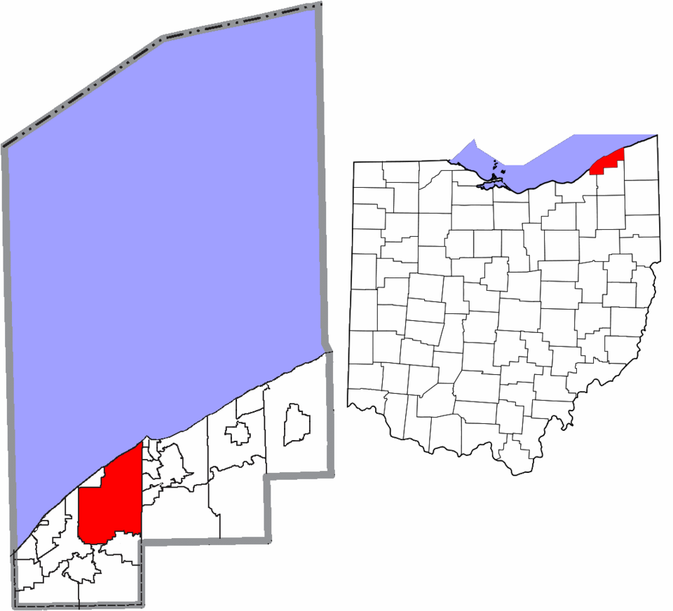 Locator map of Mentor