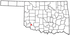 Locator map of Headrick
