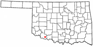 Locator map of Loveland