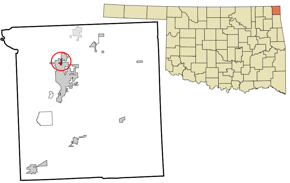 Locator map of North Miami