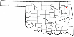 Locator map of Strang