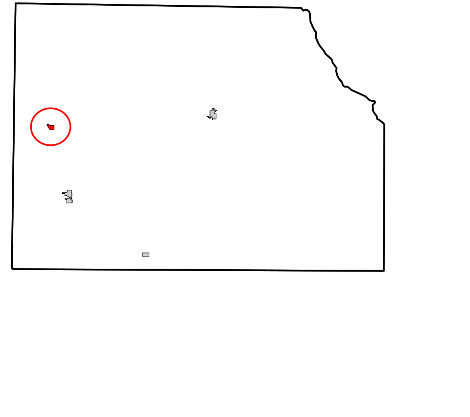Locator map of Rosston