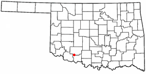 Locator map of Faxon
