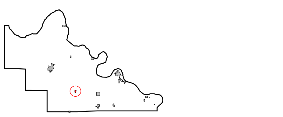Locator map of Maramec