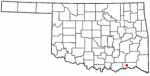 Locator map of Soper