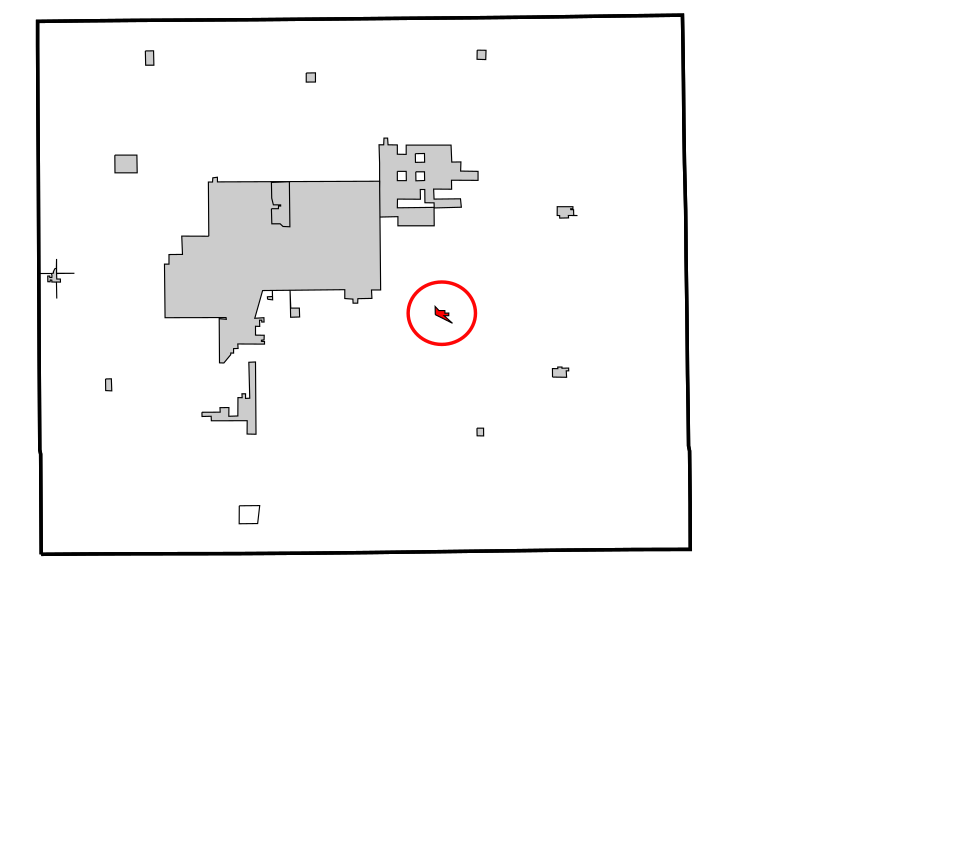 Locator map of Fairmont