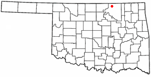 Locator map of Foraker