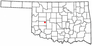 Locator map of Corn