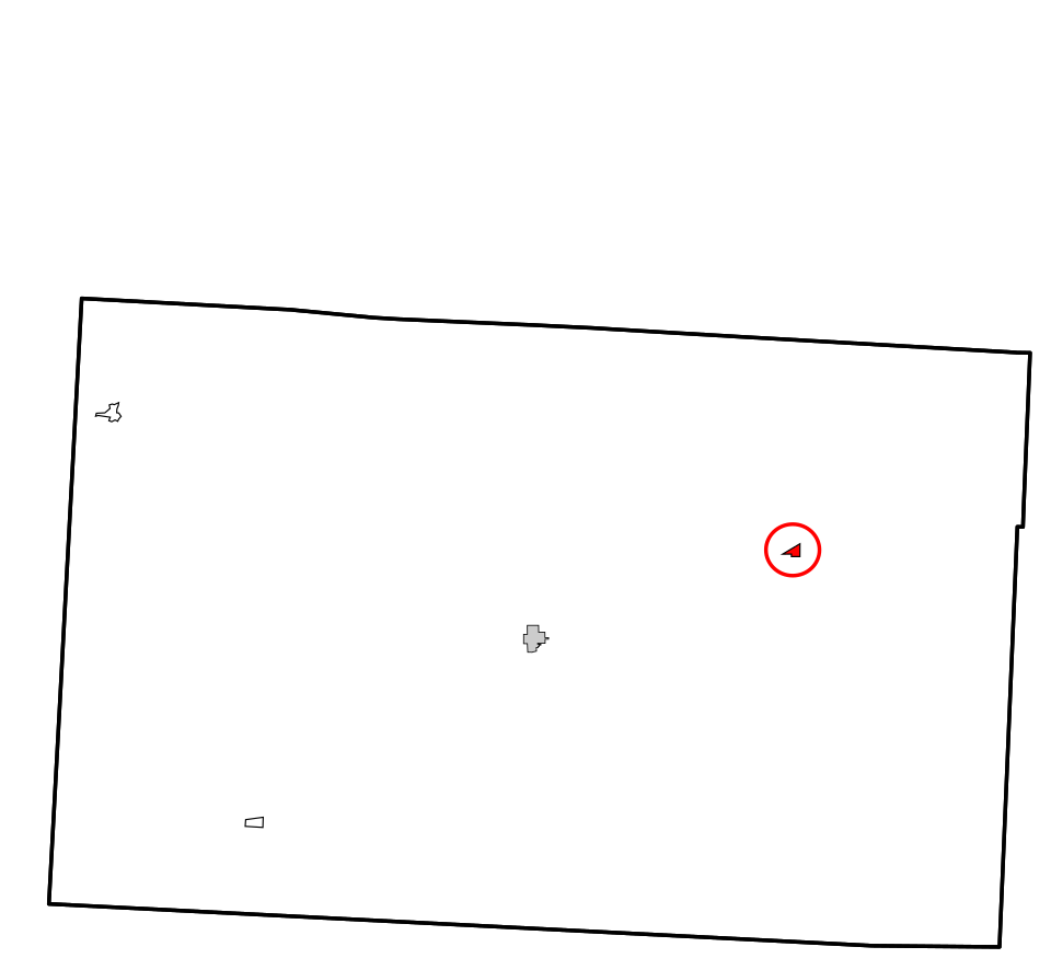 Locator map of Keyes