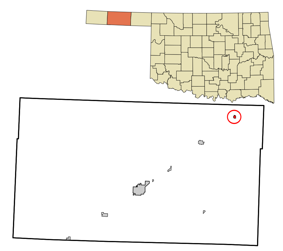 Locator map of Tyrone