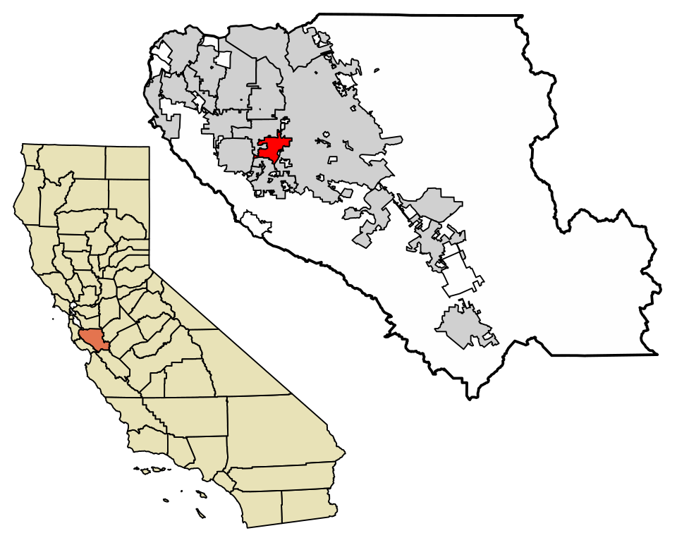 Locator map of Campbell