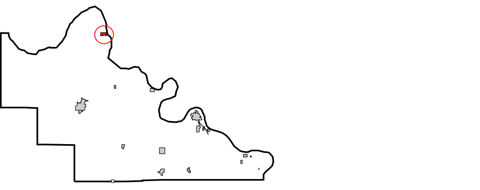 Locator map of Ralston