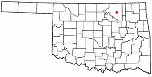 Locator map of Wynona