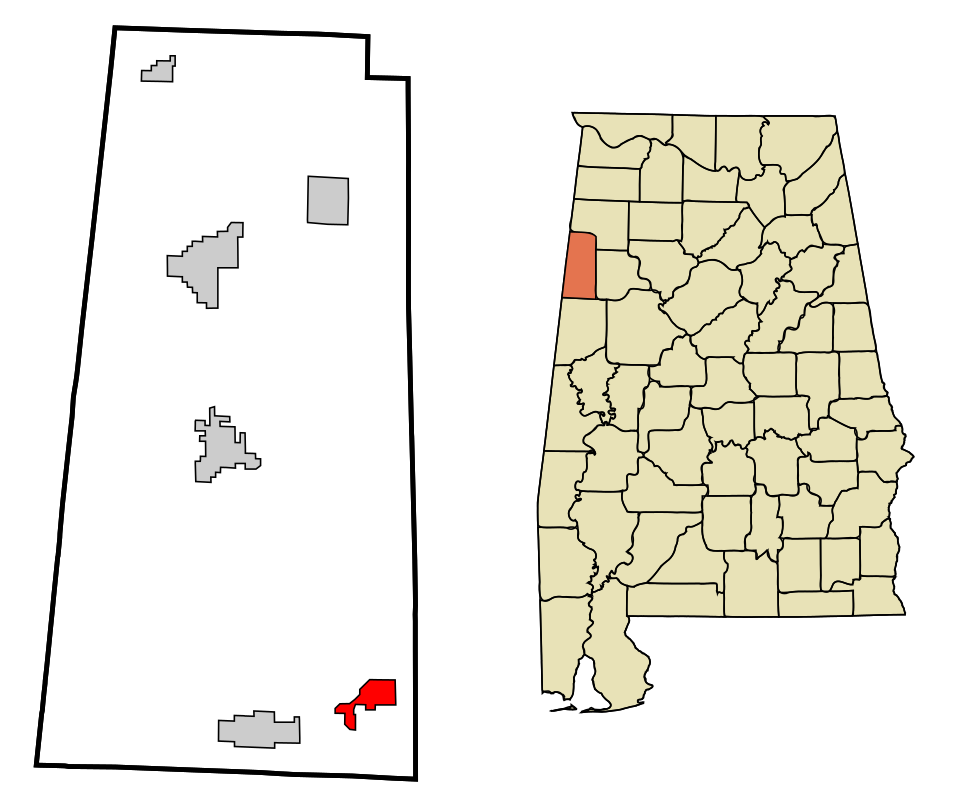 Locator map of Kennedy