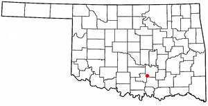 Locator map of Hickory