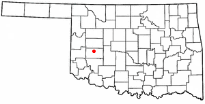 Locator map of Bessie