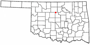 Locator map of Marshall