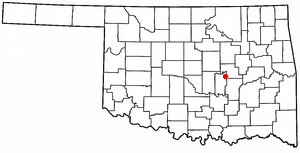 Locator map of Cromwell