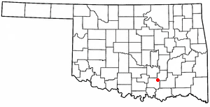 Locator map of Bromide