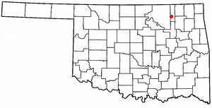Locator map of Ochelata