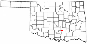 Locator map of Roff