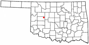 Locator map of Thomas