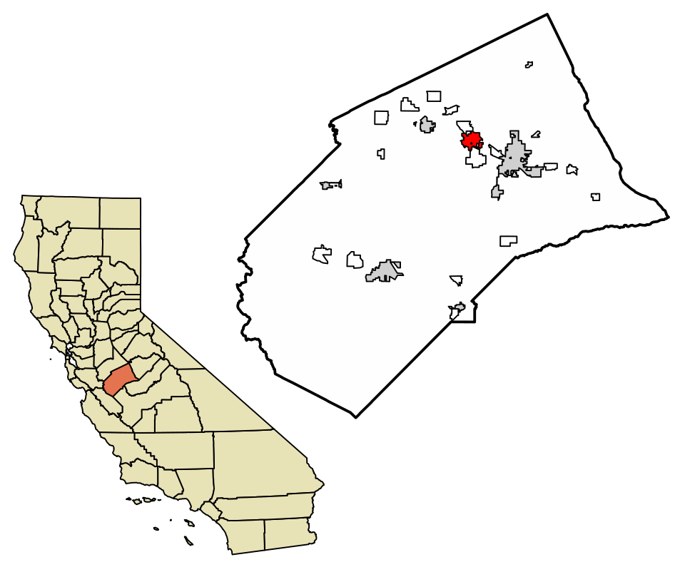 Locator map of Atwater