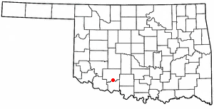 Locator map of Geronimo
