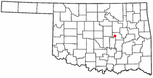 Locator map of Boley