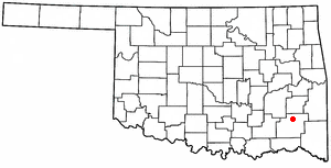 Locator map of Clayton