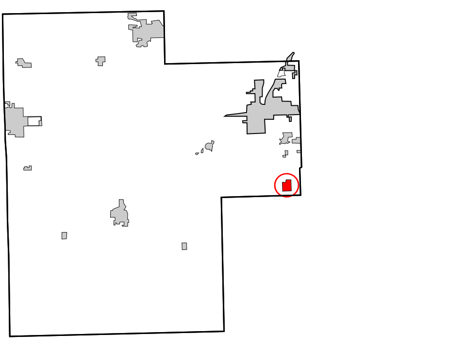 Locator map of Mounds