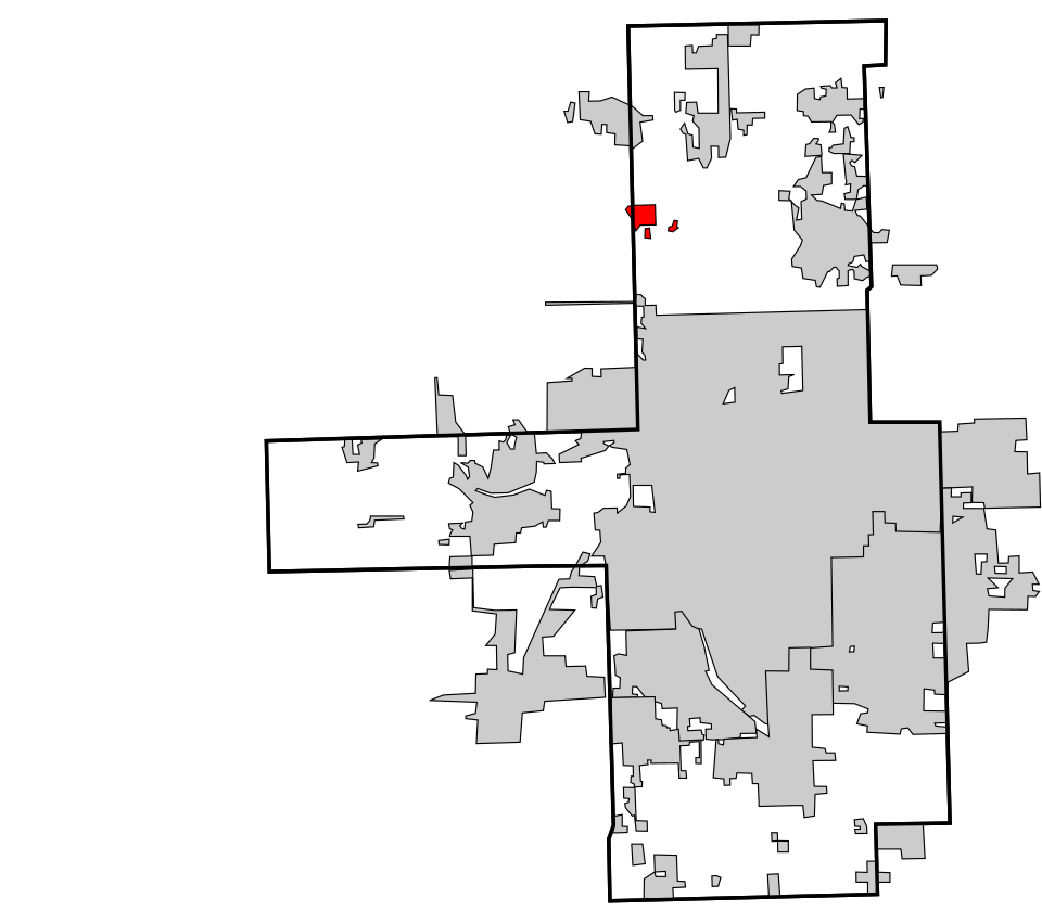 Locator map of Sperry