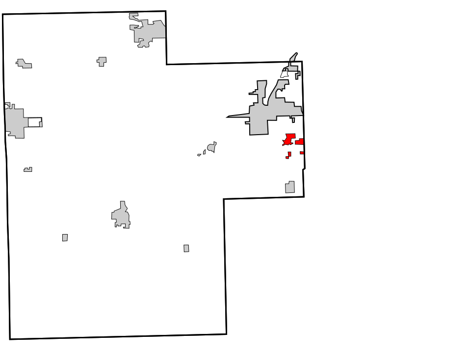 Map of Kiefer