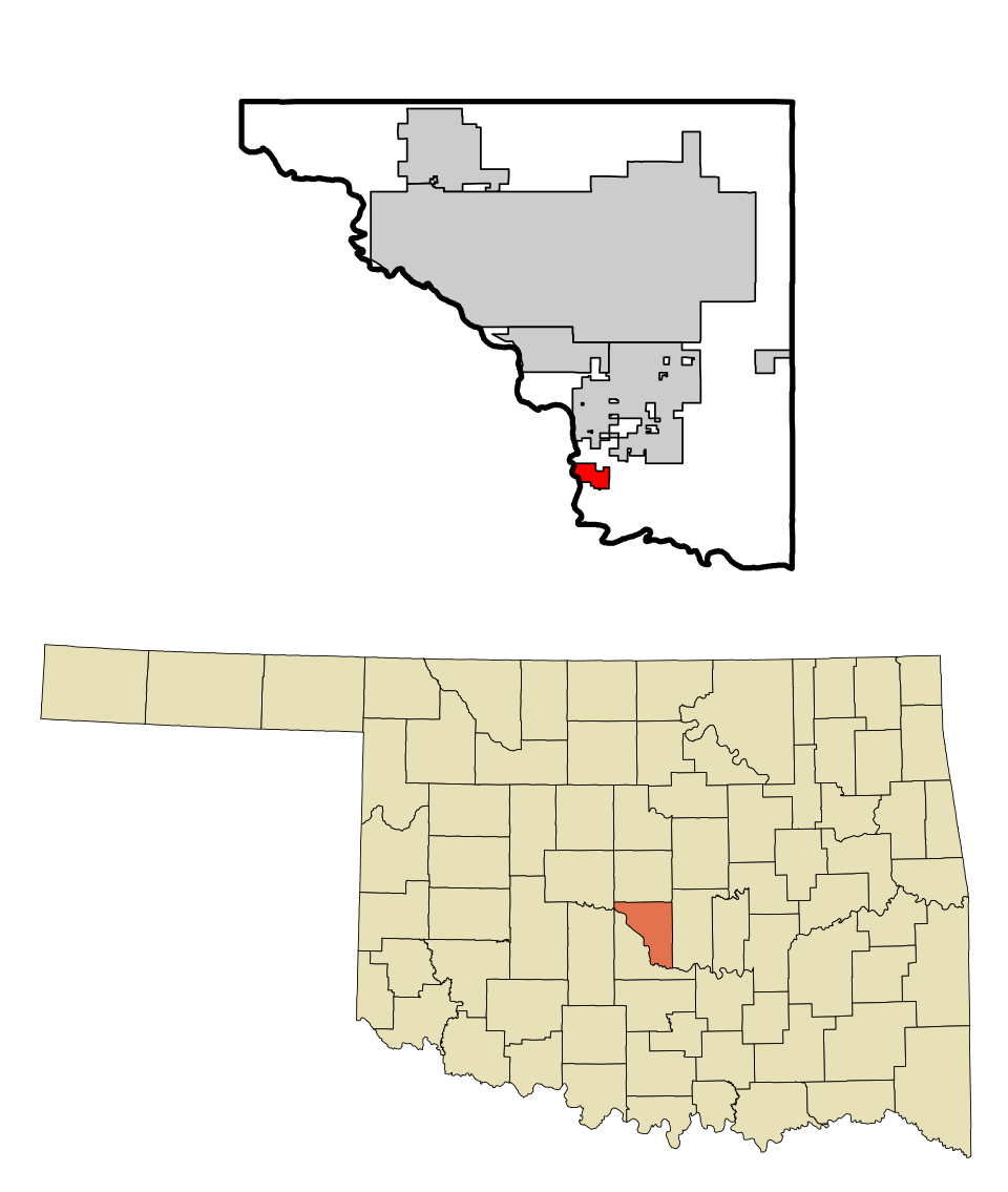Locator map of Lexington
