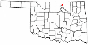 Locator map of Kaw