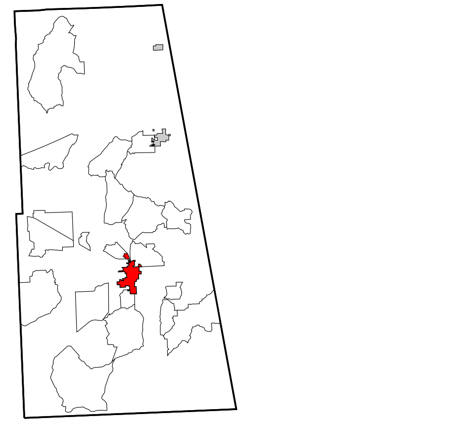 Locator map of Stilwell
