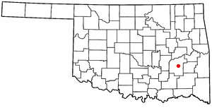 Locator map of Krebs
