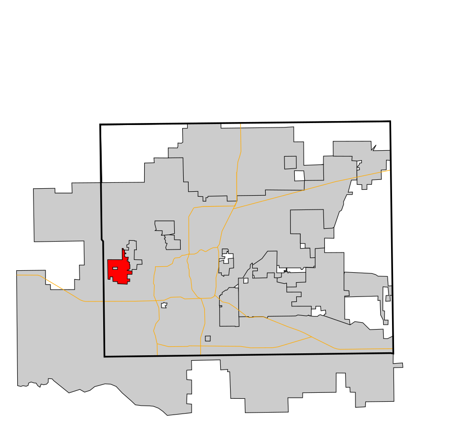 Map of Bethany