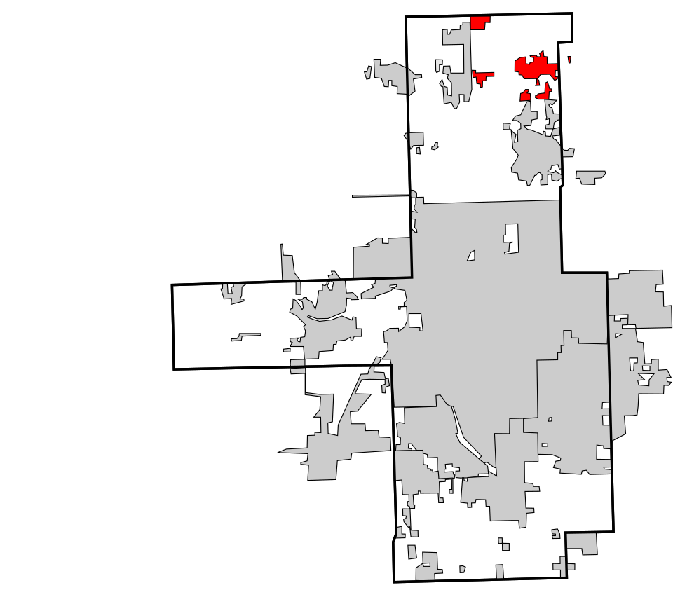 Map of Collinsville