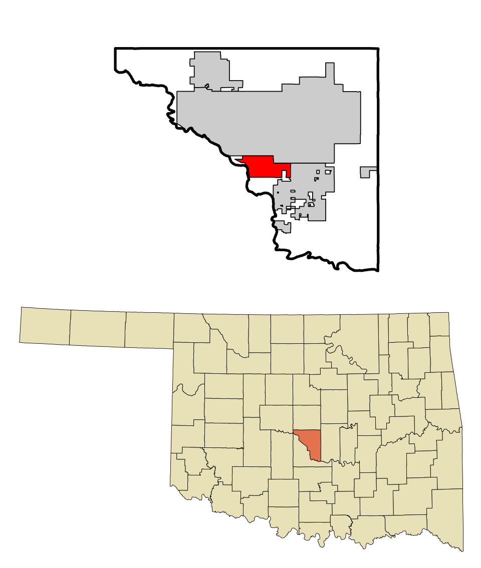 Locator map of Noble