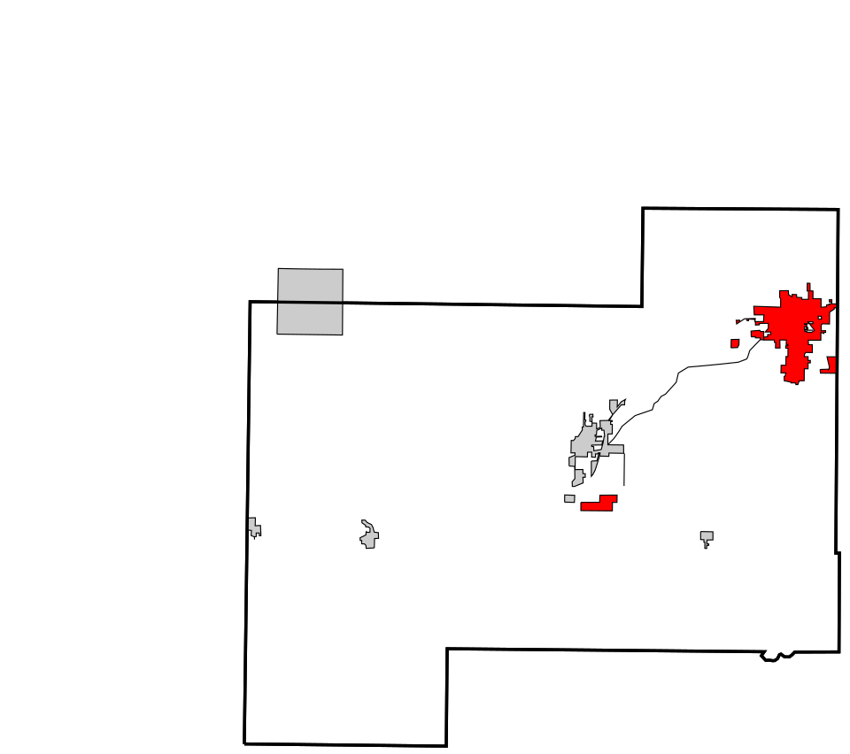 Map of Elk City