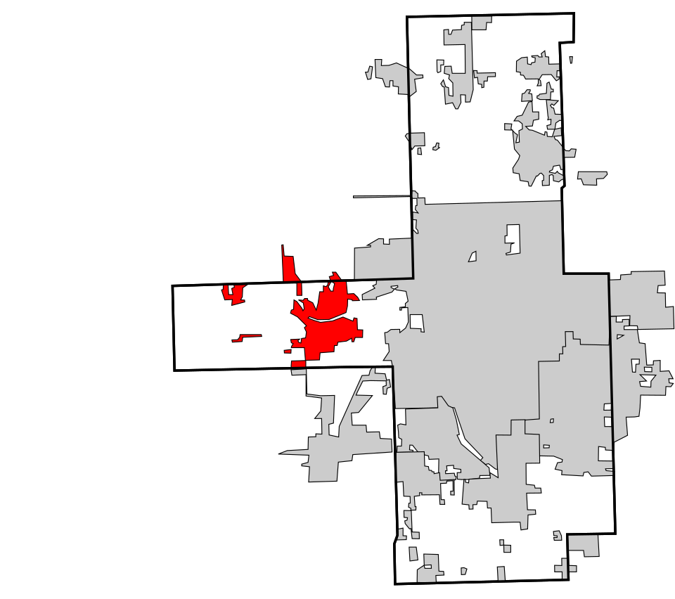 Map of Sand Springs