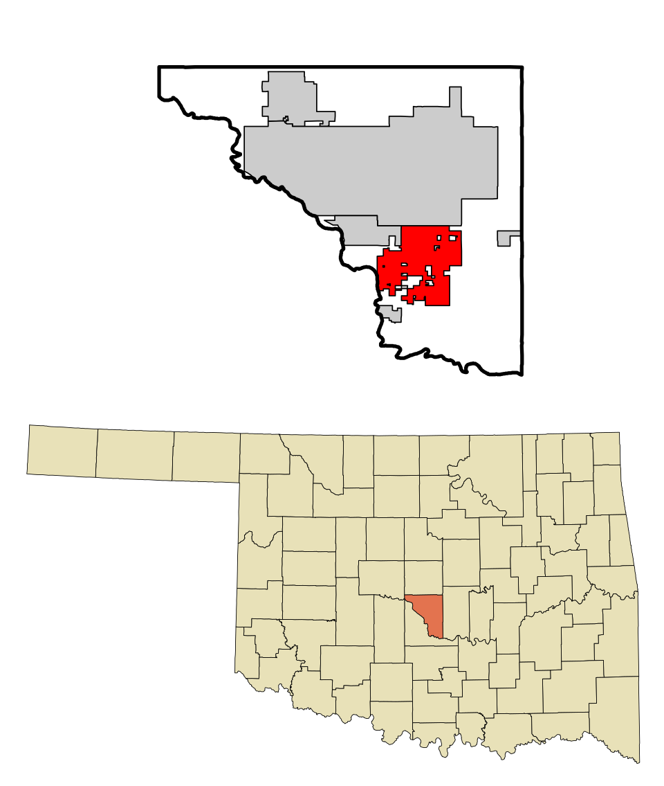 Map of Slaughterville