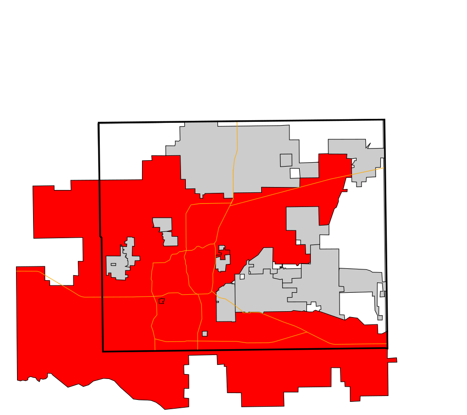 Locator map of Oklahoma
