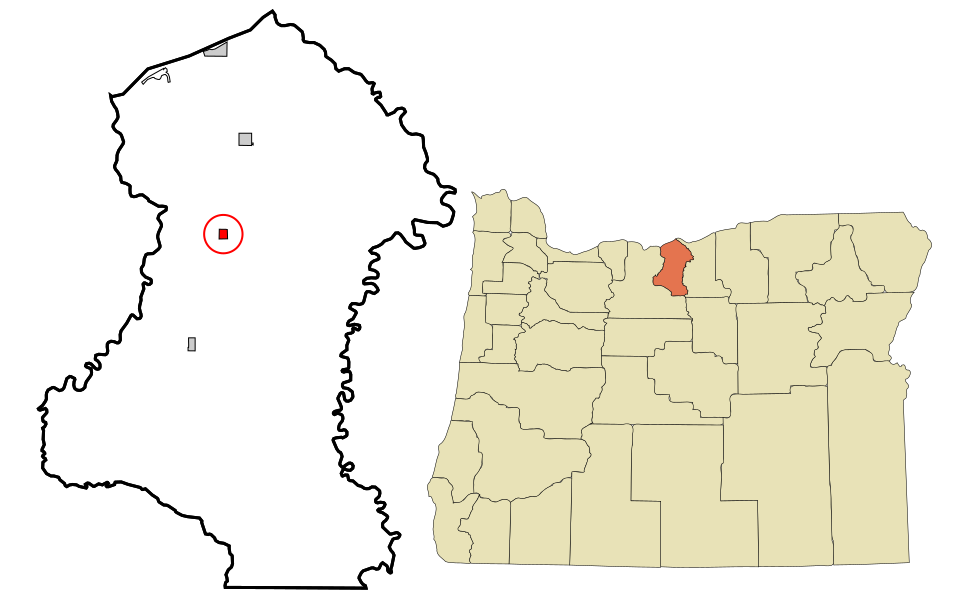 Locator map of Moro