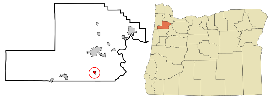 Locator map of Amity